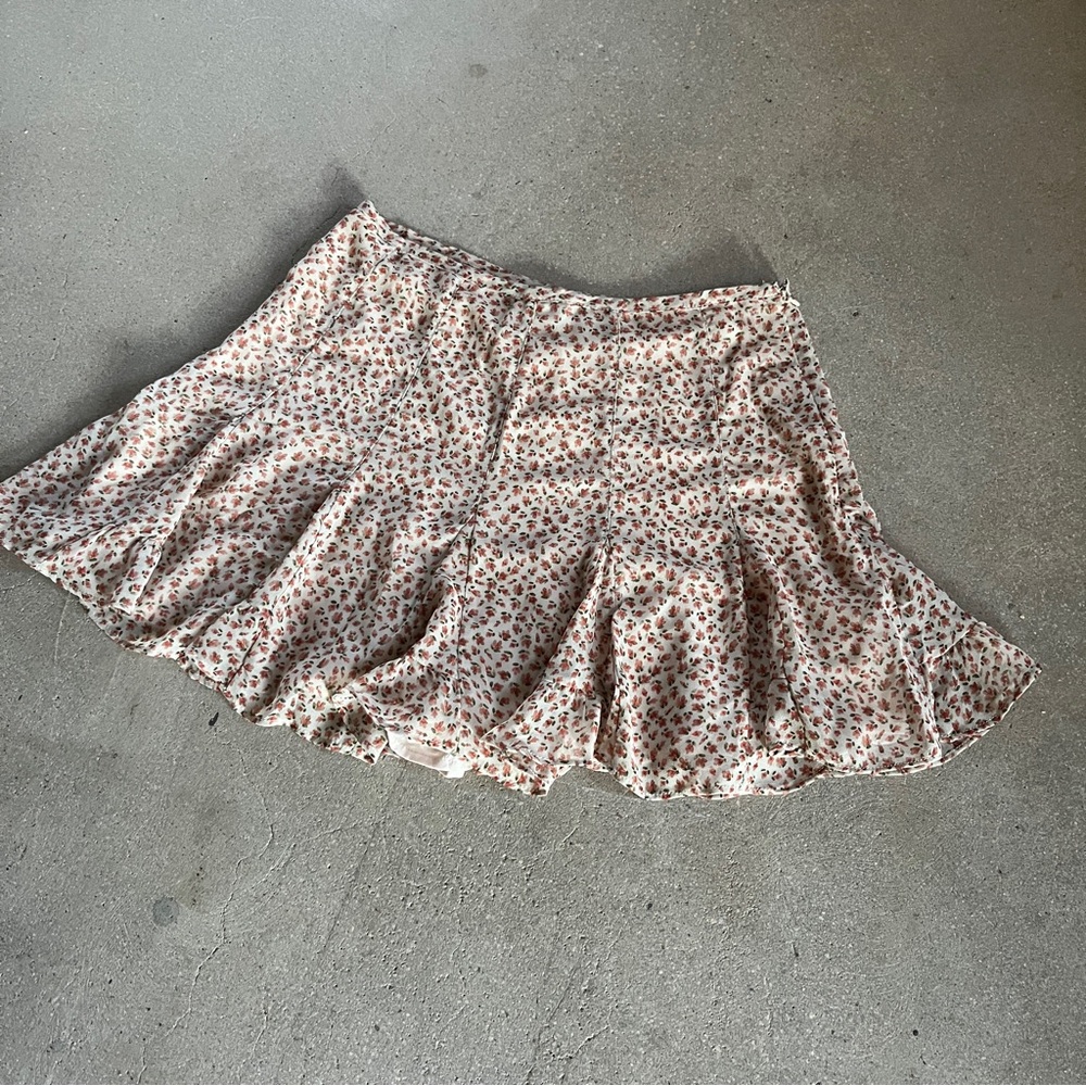 Floral Print Women's Skort Skirt